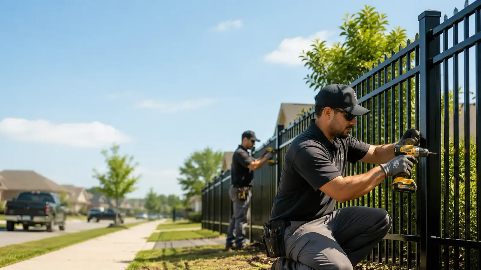Metal Fence Installation in Mount Orab, OH